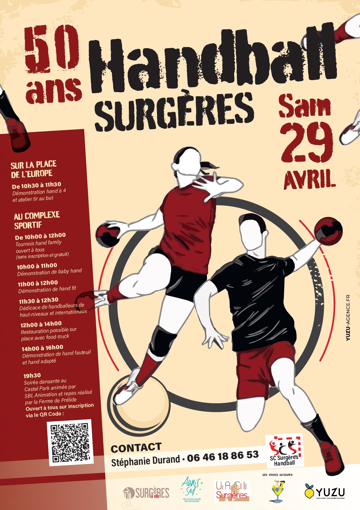 50ème anniversaire du SCS Handball de Surgères le 29/04/2023