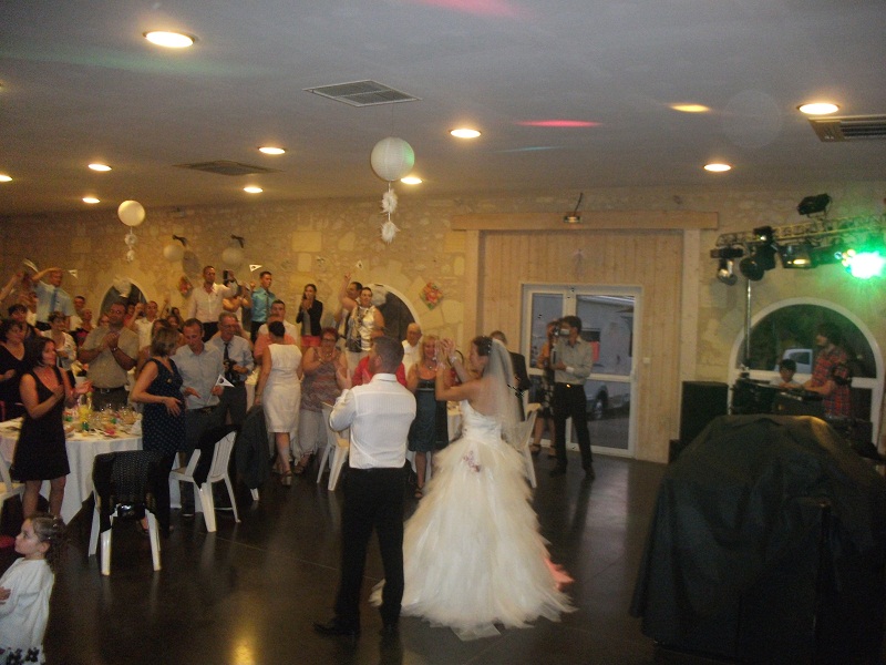 Un mariage le 11/08/2012 à Génissac (33)