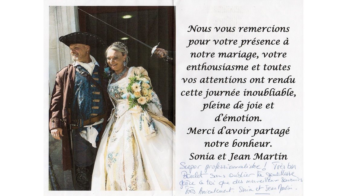 Un mariage le 15/07/2017 à Saint-Laurent de la Barrière (17)
